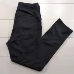 ブラック マタニティパンツ M 裏起毛 ボア