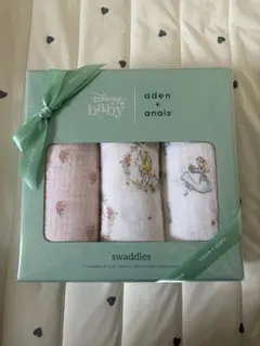 「新品」不思議の国のアリス　 aden+anais おくるみ 3枚セット