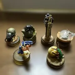 ファーブル昆虫記　ペットボトルフィギュア 6点セット