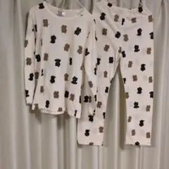 【新品未使用】ねこ柄薄手パジャマ 上下セット 140cm