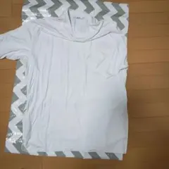 MXP ホワイト 半袖Tシャツ サイドスリットのサムネイル