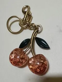 COACH コーチ　チェリー型キーリング キーホルダー チャーム　88547