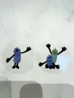 パペット スンスン スシロー コラボ限定 クリアピック 2個セット