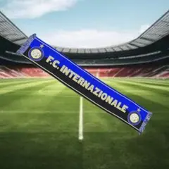 新品!! F.C. INTERNAZIONALE サッカー マフラー