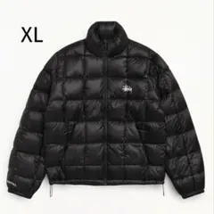 Stüssy ダウンジャケット ブラック 600フィル - メルカリ