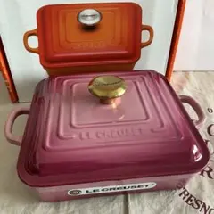 ルクルーゼ　ココットスクエア Amazon.co.jp: シグニチャー ココット・スクエア 24cm (カッパー