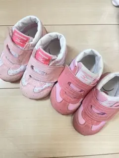 13acm ミキハウス×ミズノ　シューズ　2点セット