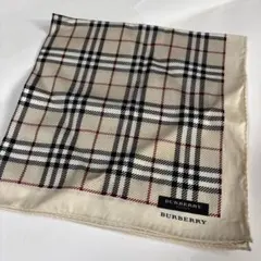 BURBERRY チェック柄 ハンカチ