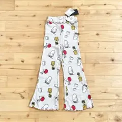 新品　マーキーズ　別注　スヌーピーワッフルフレアーパンツ　ズボン　130cm