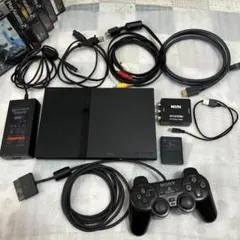 PlayStation 2 本体 ＋ソフト6本セット 、HDMI変換器付き