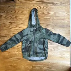 GAP KIDS 迷彩柄フードジャケット Sサイズ