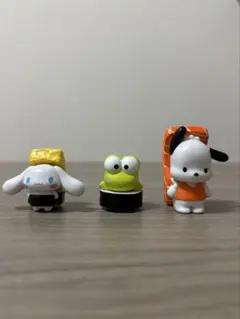 サンリオ キャラクターズ　寿司　ガチャ3種セット