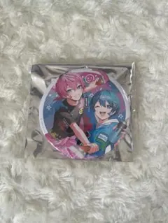 AMPTAK×COLORS けちゃくん&ちぐさくん缶バッジ