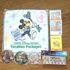 ディズニーグッズまとめ売り 全て新品未開封 缶バッジ メモ カドケシ タオル