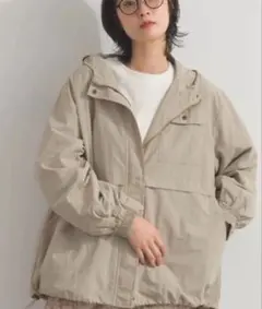 新品 ルピリアン 撥水 ナイロン フード ブルゾン マウンテンパーカー