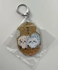 ちいかわ ラメアクリルキーホルダー5 モモンガとラッコ