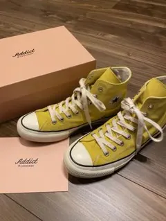 【美品】CONVERSE Addict hi マスタード　8.5 27.0cm