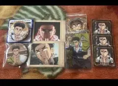 鬼滅の刃 悲鳴嶼行冥 劇場版 極楽湯 缶バッジ ウエハースカード シール烈伝