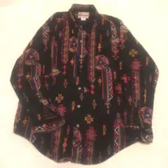 ネイティブ柄 シャツ