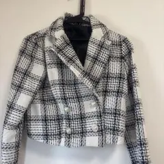 GRL グレイルダブルジャケット パールボタン