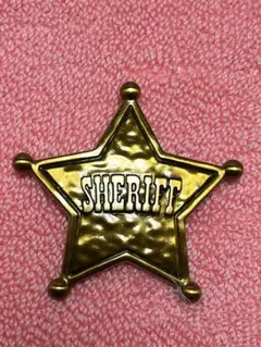 トイ・ストーリー一番くじF賞 〈ウッディ〉の保安官バッジ