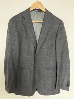 【極美品】ユナイテッドアローズ チャコールグレー 高級テーラードジャケット　46