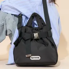 アウトドアプロダクツ 別注ベルト付きパデッド トートバッグ Sサイズのサムネイル