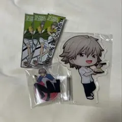 テニプリ　学プリ　ドキサバ　展　白石　アクスタ　缶バッジ テニプリ 学プリ ドキサバ展 白石蔵ノ介 アクスタ 缶バッジ - メルカリ