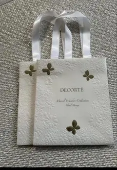 コスメデコルテ　ショッパー　2枚