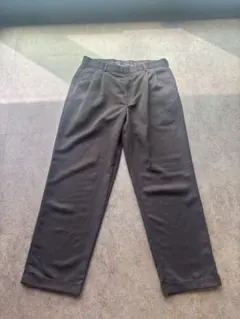 90s PERRY ELLIS Portfolio スラックス ブラックのサムネイル