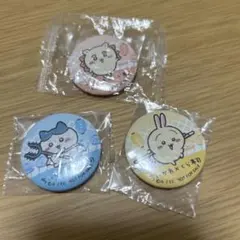 ちいかわ　くら寿司 ビッくらポン 缶バッジ ハチワレ うさぎ　シーサー