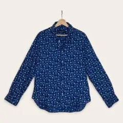 ジャーナルスタンダードTRISECT リネン100 花柄シャツLのサムネイル