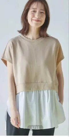 新品✴︎エニィファム　レイヤード風トップスのサムネイル