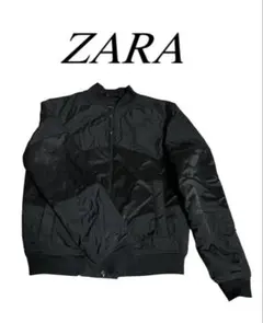 ZARA ブラック ブルゾン メンズ レディース
