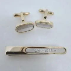 n1222【 Christian Dior ネクタイピン カフス セット 】 - メルカリ