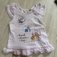 HusHusH ディズニープリンセス 半袖Tシャツ 90cmのサムネイル