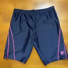 FILA ネイビー 競泳水着　ジム　フィットネス