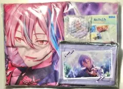 プロセカ　あんスタ　くじ　神代類セット　缶バッジ　タオル　クリアポーチ