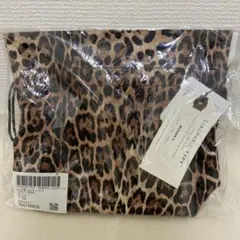 チャオパニックティピー 巾着ショルダーバッグ レオパード