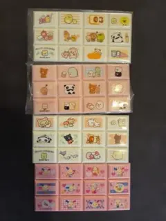 San-X Universe & Sanrio ブロックシール 4枚セット