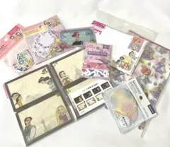 匿名配送★ディズニープリンセスグッズ8点まとめ売り文房具レターセットメモ帳マステのサムネイル