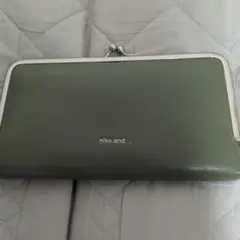 niko and... がま口長財布 カーキのサムネイル