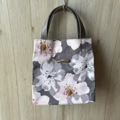 nicolai bergmann ニコライバーグマン　花柄バッグ　グレーピンク系のサムネイル