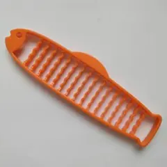 ゴルフ用 魚型 グリップクリーナー オレンジ