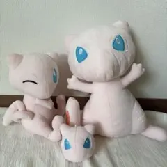 ポケモン　ミュウ　ぬいぐるみ　ぬいぐるみポーチ