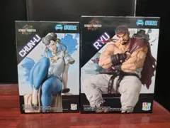 ストリートファイター 春麗　リュウ フィギュアセット