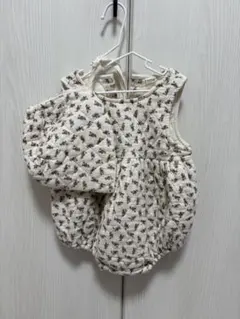 ボンネット ロンパース