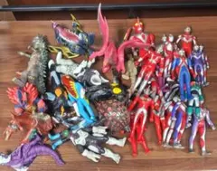 ウルトラマン 怪獣 ソフビ大量 61体 まとめ 美品 レア 限定品あり