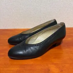 ギンザヨシノヤ 23cm パンプス 黒 ブラック