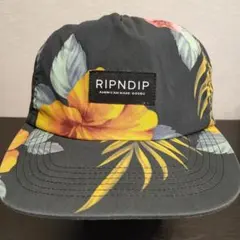 【即完売モデル！】RIPNDIP フローラル キャップ ストリート系